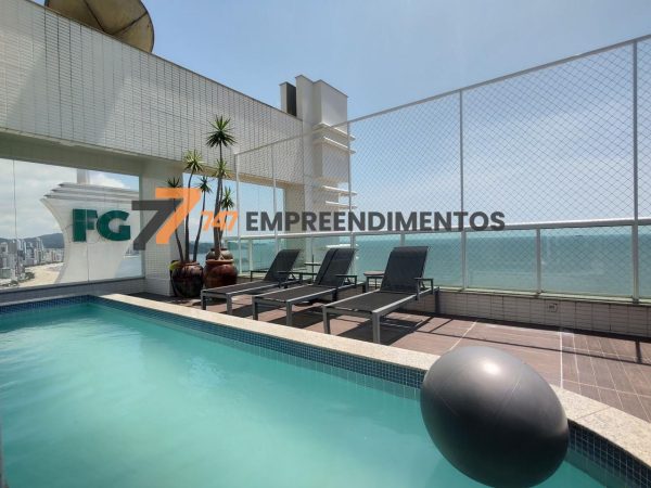 Piscina na cobertura