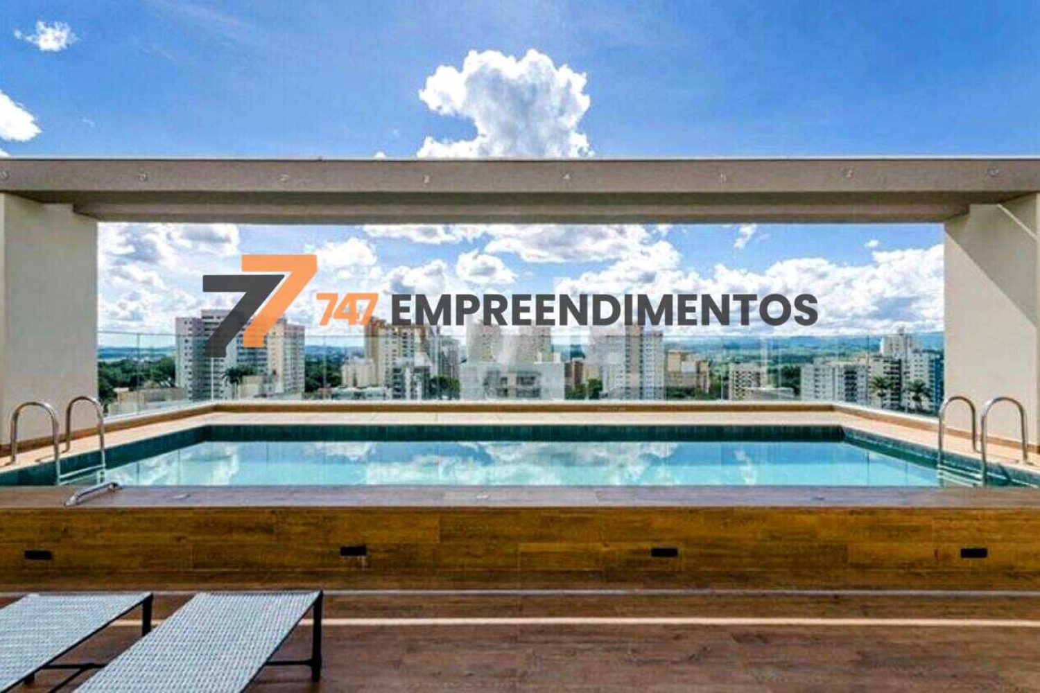 Piscina na cobertura