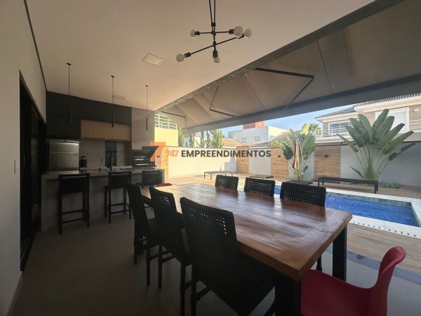 Área gourmet + piscina