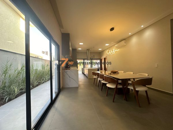 Sala de jantar integrada