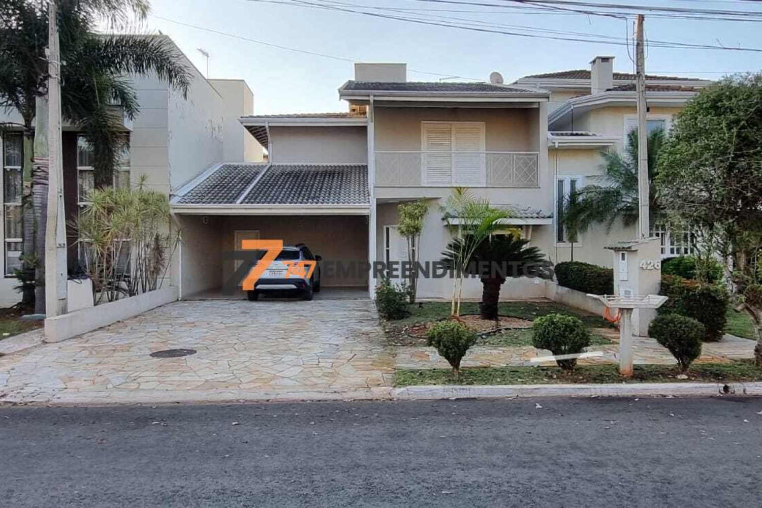 Fachada do imóvel