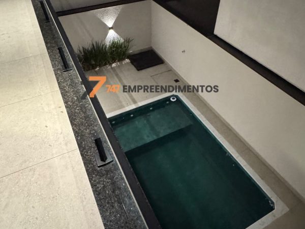 Vista da piscina 2º pavimento