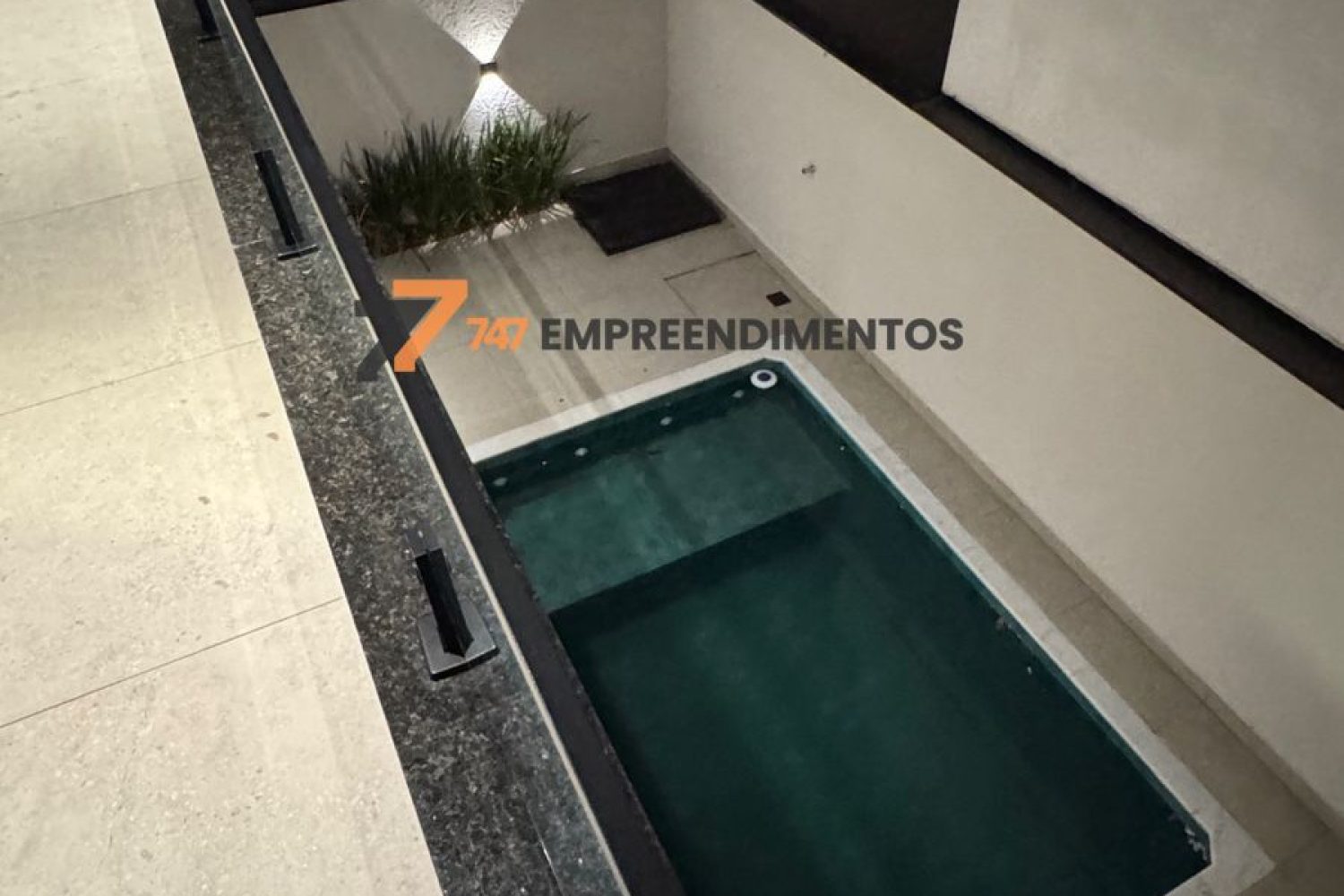 Vista da piscina 2º pavimento