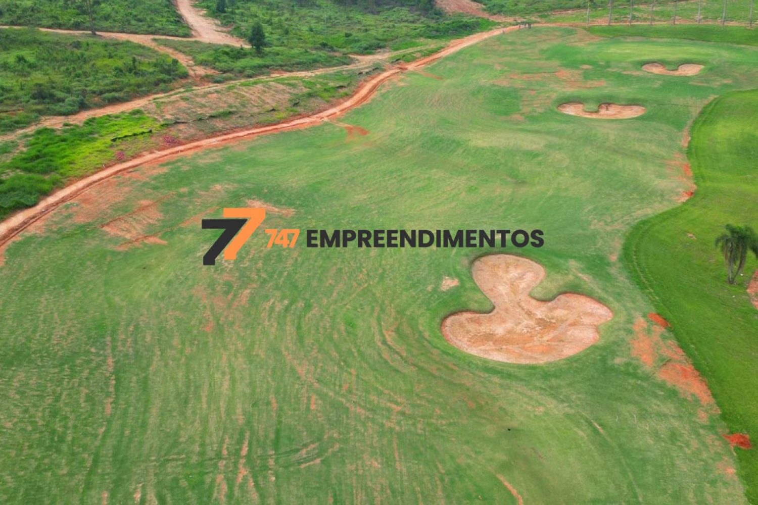 Campo de golf no condomínio