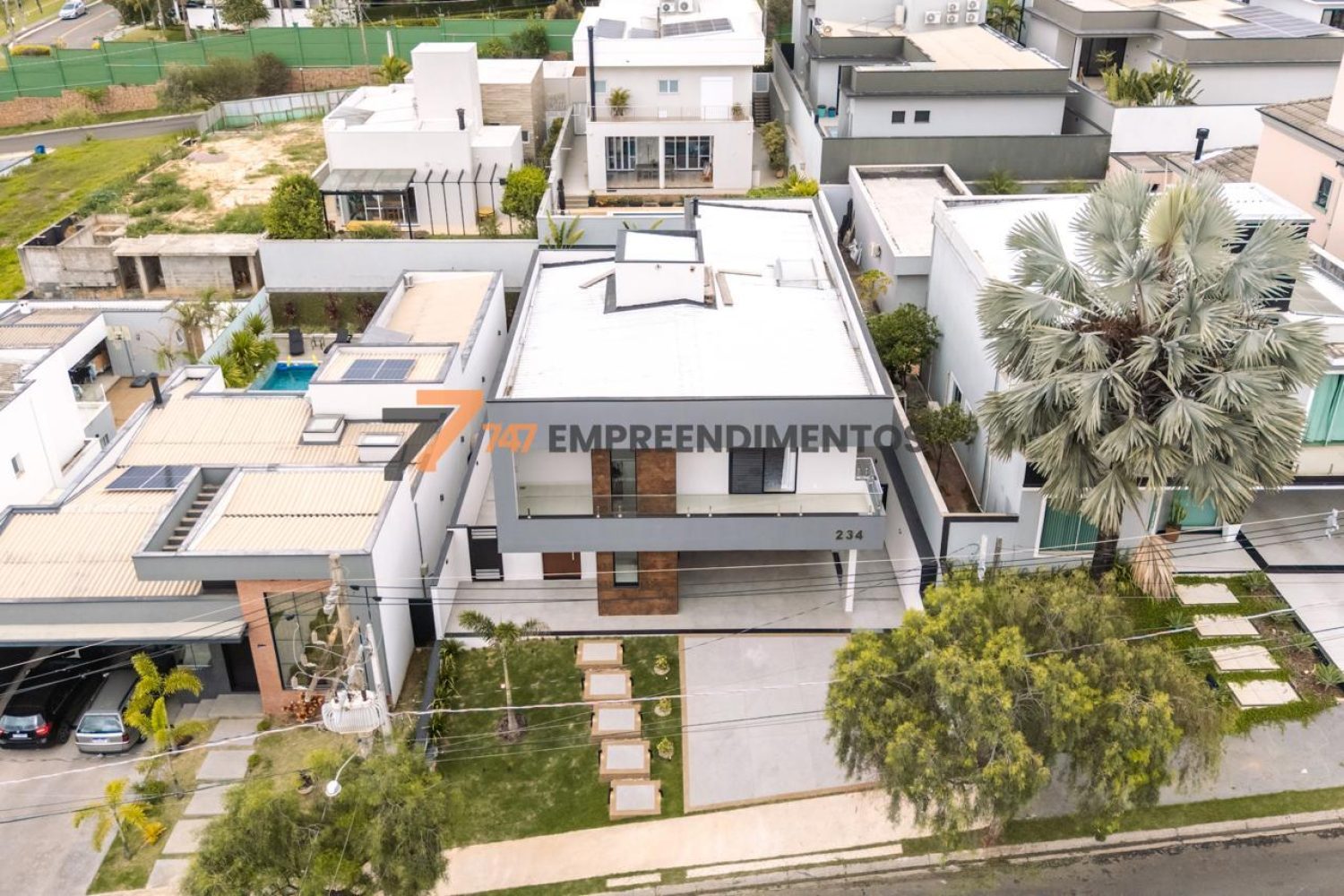 Vista geral do imóvel